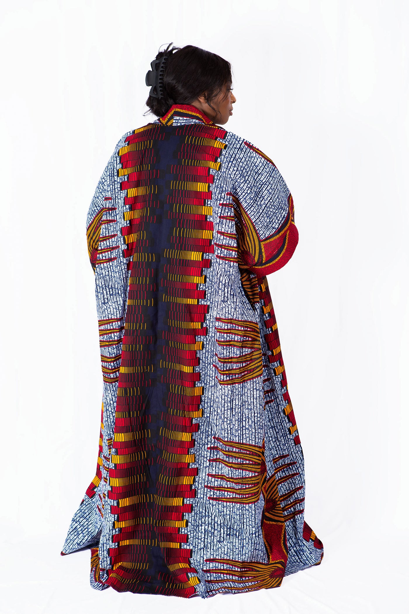 AFRICAN PRINT BISSAU KIMONO SET