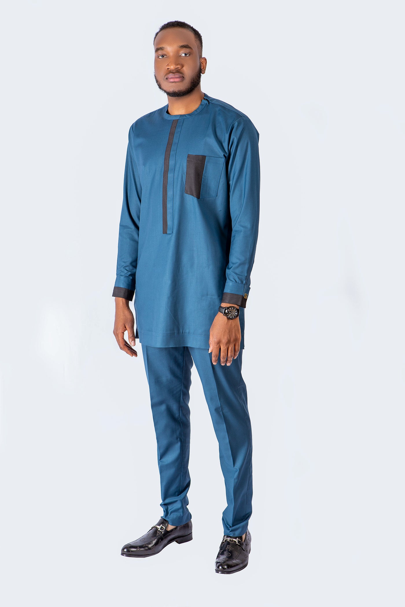 ETNICA TWO PIECE BI MVONDO LONG SLEEVE NATIVE SET