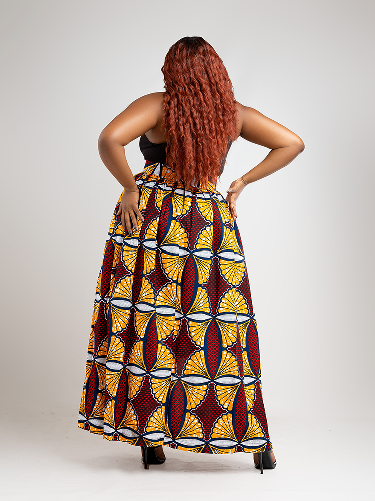 African Print Bella maxi set