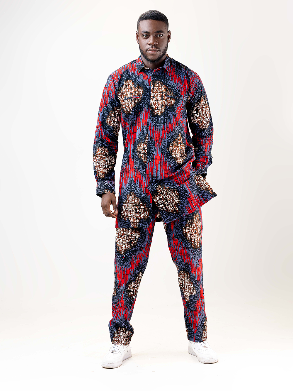 AFRICAN PRINT RUFARO BAGGY SET-1